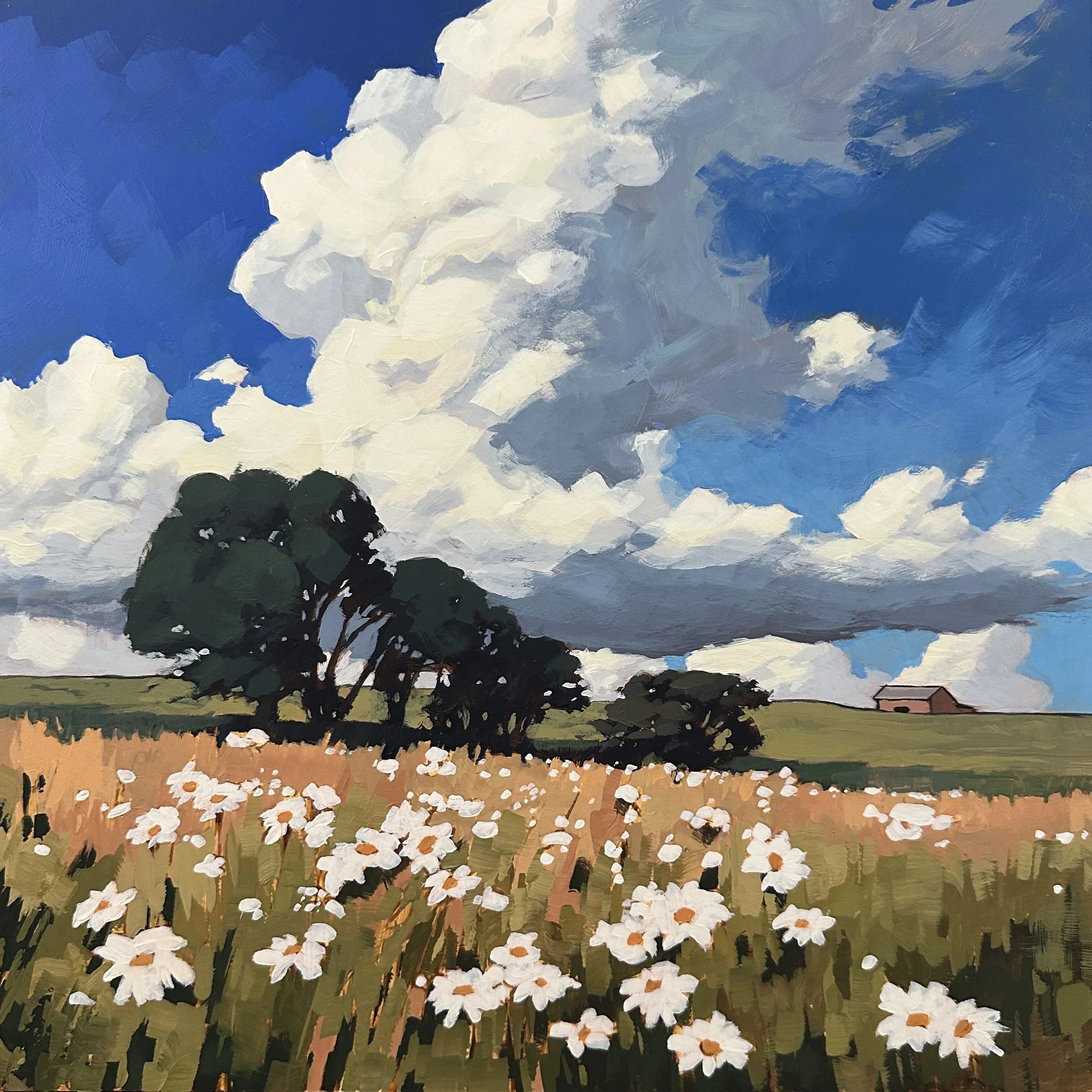 Purple Coneflowers — Jim Musil Painter